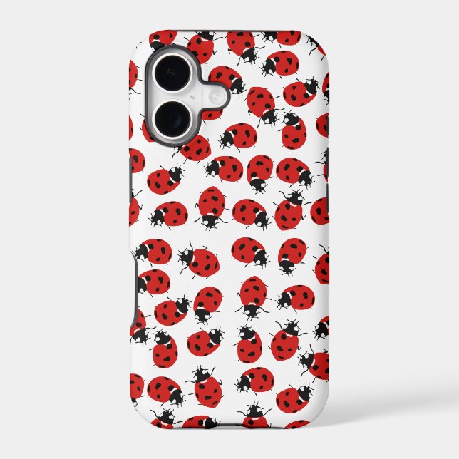 Cute Red Ladybug Pattern (Back)