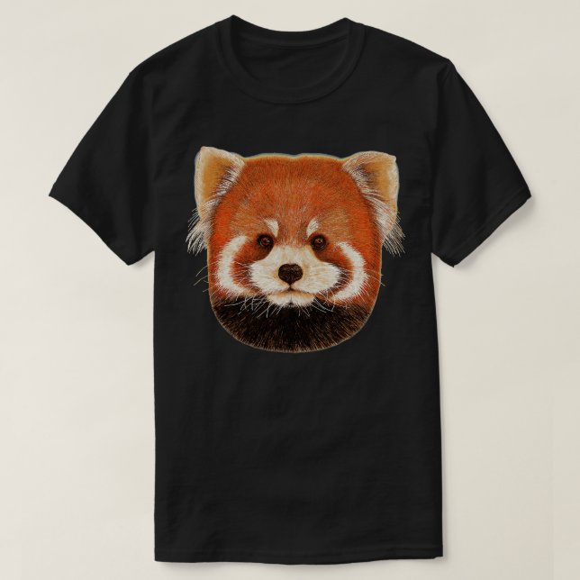 Cute red panda 20 T-Shirt (Design Front)