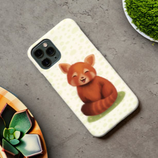 Cute Red Panda Painting Case-Mate iPhone 14 Pro Max Case