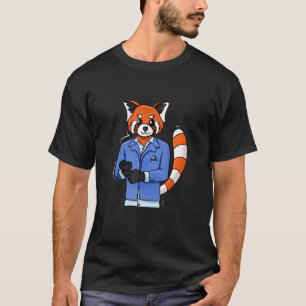 Cute Red Panda Wearing Tuxedo for Red Panda T-Shirt