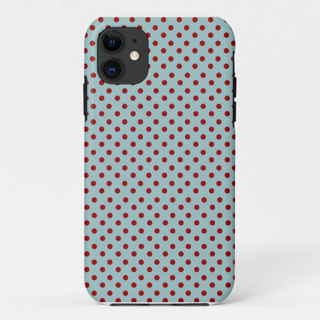 Cute Red Polka Dot  iPhone 5 Case (Back)
