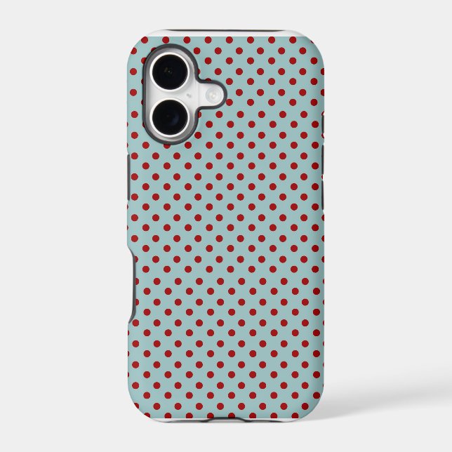 Cute Red Polka Dot  iPhone 5 Case (Back)