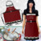 Cute Red Santa Suit Christmas Apron