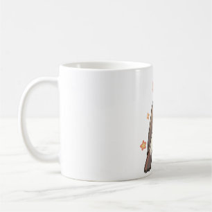 Cute red tailed hawk Delight � Cute Animal Art Coffee Mug