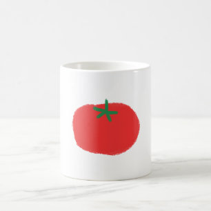 Cute Red Tomato Hand Drawn Gift Coffee Mug