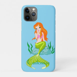 Cute Redheaded Mermaid Thunder_Cove iPhone 11 Pro Case