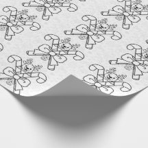 Cute Reindeer and Candy Canes Holiday Design