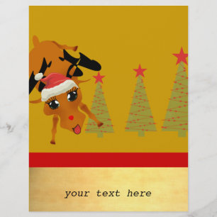 Cute Reindeer Flyer