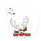 Cute Reindeer Gift Tags