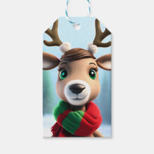 Cute Reindeer Gift Tags