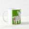 Cute Reindeer Kiss Green