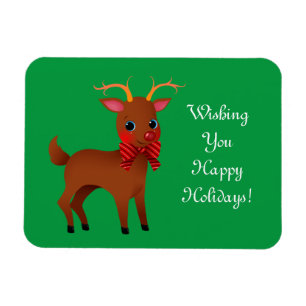Cute Reindeer Magnet