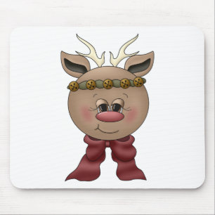 Cute Reindeer Mouse Mat