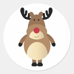 Cute Reindeer Sticker