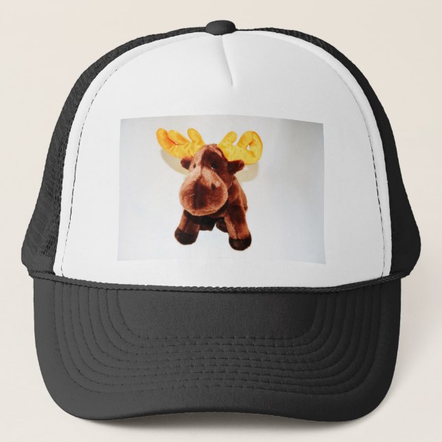 CUTE REINDEER TRUCKER HAT (Front)