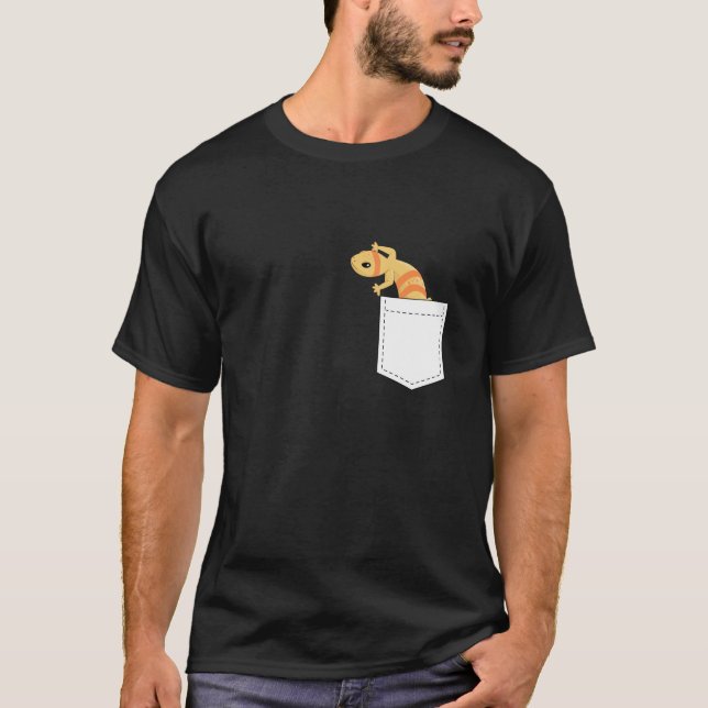 Cute Reptile Funny Leopard Gecko T-Shirt (Front)