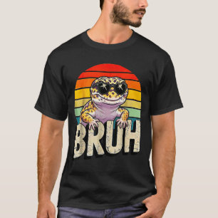 Cute Reptile Kids Boys Girls Bruh Leopard Gecko Lo T-Shirt
