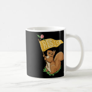 Cute Resist Squirrel Anti-trump Coffee Mug