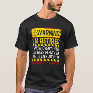 Cute Retiring Employee Humor Quote Lover Designs F T-Shirt