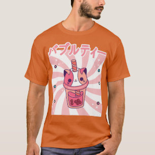 Cute Retro 90s Japanese Kawaii Funny Happy Bubble T-Shirt