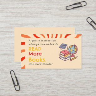 Cute Retro	Aesthetic Business Card 