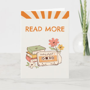 Cute Retro	Aesthetic Greeting Card 