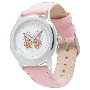 Cute Retro Butterfly Watch