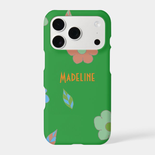 Cute Retro Flower (Back)