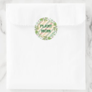 Cute Retro Funny Gardening Sticker  botanical vibe