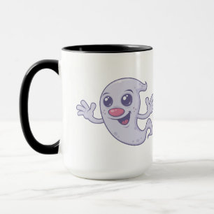Cute Retro Ghost Mug