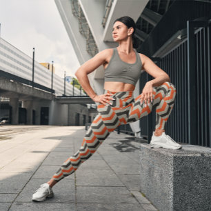 Cute Retro Gym Yoga  Women Workout Tight Leggings