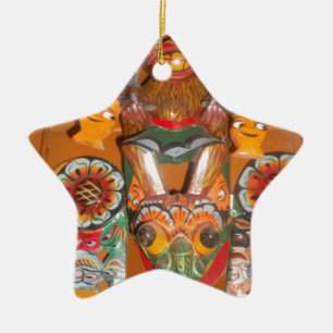 Cute Retro Halloween Bash Hakuna Matata Party Gift Ceramic Tree Decoration
