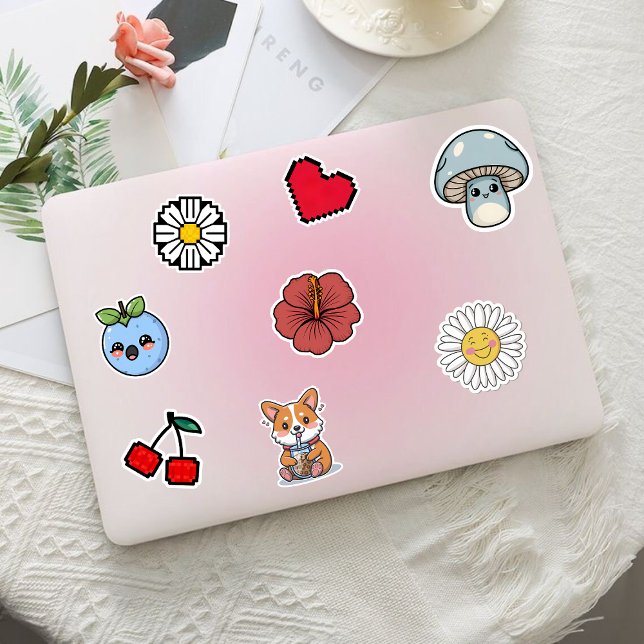 Cute retro kawaii style Sticker (Creator Uploaded)
