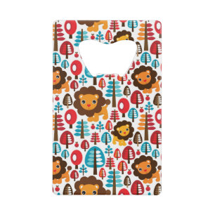 cute retro Lion kids illustration