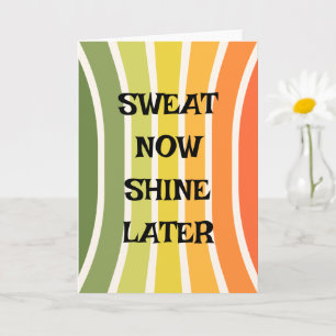 Cute Retro Minimal Greeting Card Sweat now