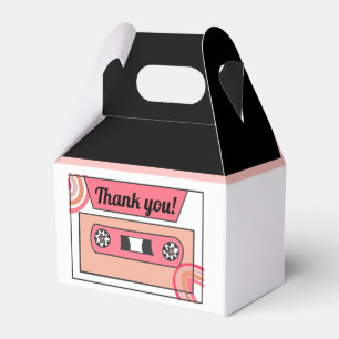 Cute Retro Mixed Tape Throwback Favour Box