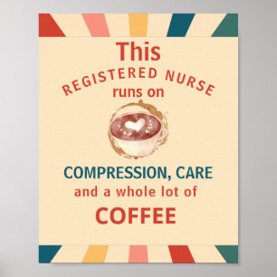 Cute Retro Modern Wall Art Poster