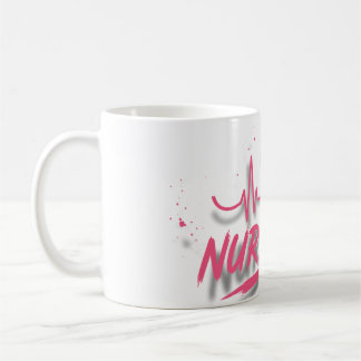 Cute Retro Nurse Life Gradient Coffee Mug