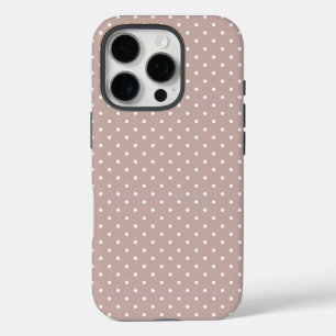 Cute Retro Polka Dot Aesthetic for Girls iPhone 16 Pro Case