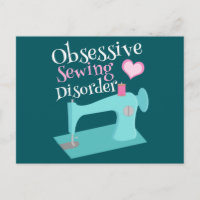 Cute Retro Sewing Machine Seamstress