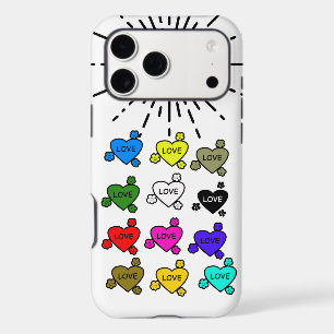 Cute Retro Stylish Hearts Pattern Newest Case-