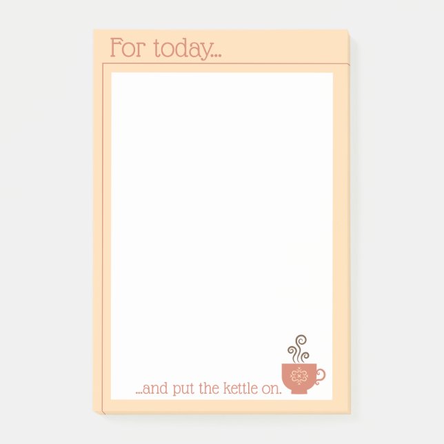 Cute Retro To Do List Post-it Notes (Front)