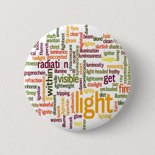 Cute Retro Vintage Lovely Light text gifts 6 Cm Round Badge