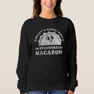 Cute Retro Vintage Macarons or Macaron Sweatshirt