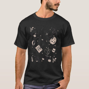 Cute Retro Witchcraft Witch Halloween T-Shirt