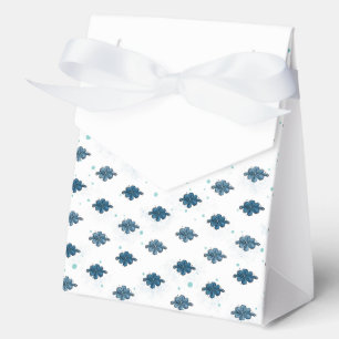 Cute Ribbon Bows & Dots Party Gift Packaging Favour Box