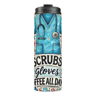Cute RN Nurse Thermal Tumbler