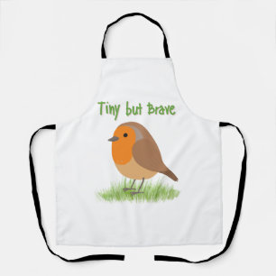 Cute Robin Bird Apron Gift
