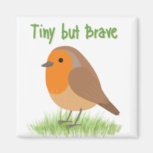 Cute Robin Bird Magnet
