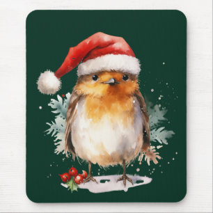 Cute Robin Mouse Mat